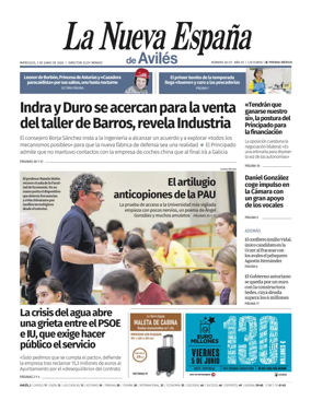 Cover of La Nueva Espana (Aviles)