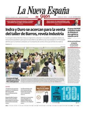 Cover of La Nueva Espana (Gijon)