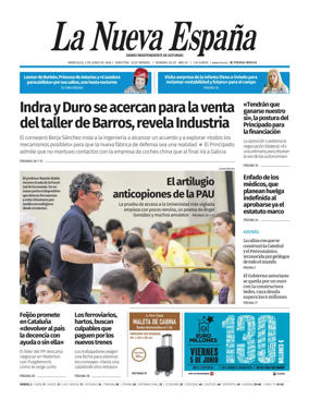 Cover of La Nueva Espana (Oviedo)