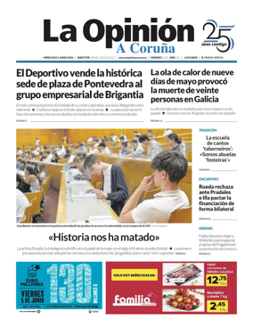 Cover of La Opinion de A Coruna