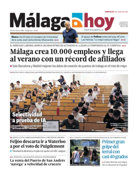 Cover of Malaga Hoy