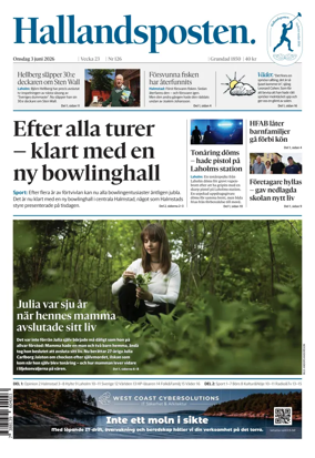 Cover of Hallandsposten