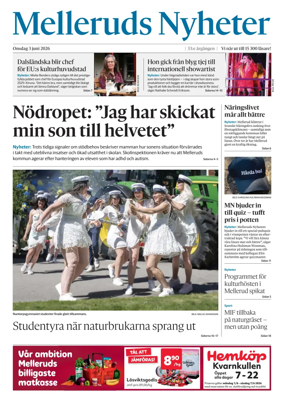 Cover of Melleruds Nyheter