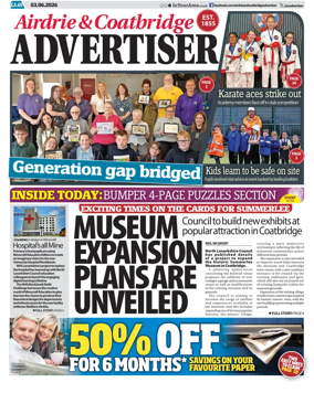Cover of Airdrie & Coatbridge Advertiser