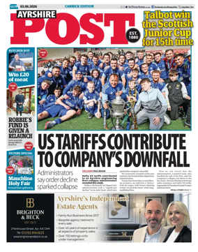Cover of Ayrshire Post (Carrick)