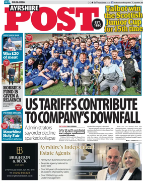 Cover of Ayrshire Post