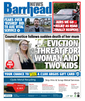 Cover of Barrhead News