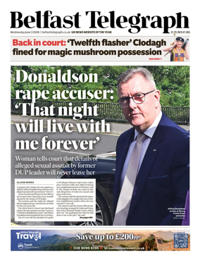 Cover of Belfast Telegraph