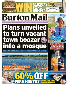 Cover of Burton Mail