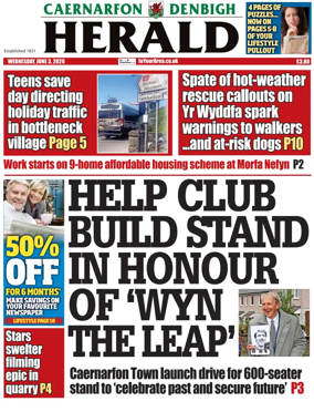 Cover of Caernarfon Herald