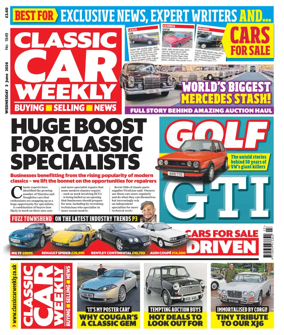 Cover of Classic Car Weekly (UK)