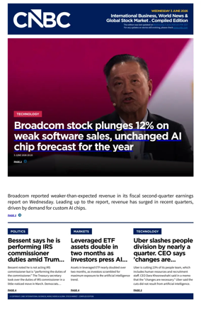 Cover of CNBC