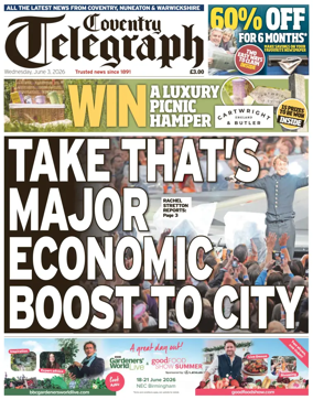 Cover of Coventry Telegraph