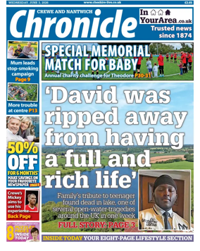 Cover of Crewe Chronicle