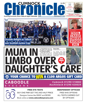 Cover of Cumnock Chronicle