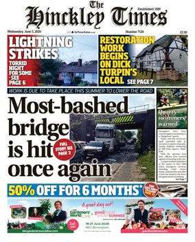 Cover of Hinckley Times