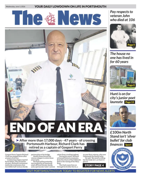 Cover of Portsmouth News