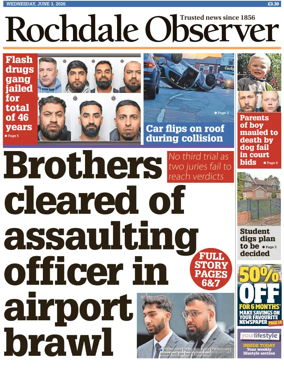 Cover of Rochdale Observer