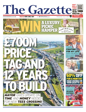 Cover of Teesside Evening Gazette