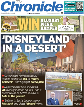 Cover of The Chronicle (UK)