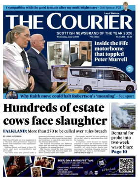 Cover of The Courier & Advertiser (Fife Edition)