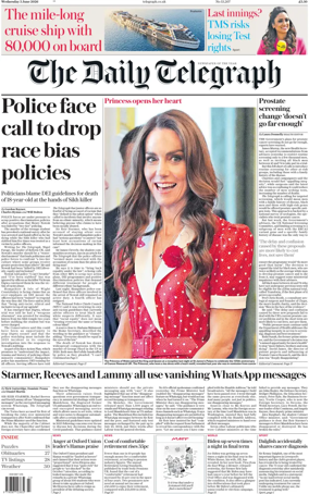 Cover of The Daily Telegraph