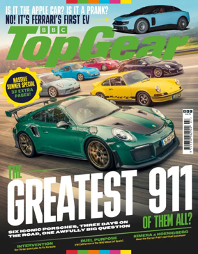 Cover of BBC Top Gear Magazine