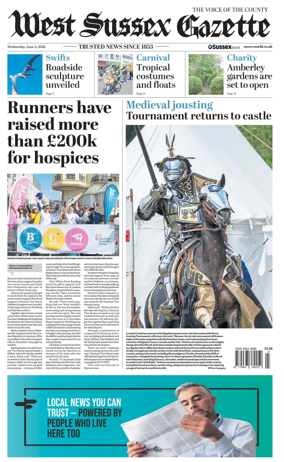 Cover of West Sussex Gazette