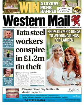 Cover of Western Mail