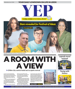 Cover of Yorkshire Evening Post