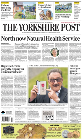 Cover of Yorkshire Post