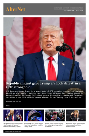 Cover of AlterNet