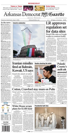 Cover of Arkansas Democrat-Gazette