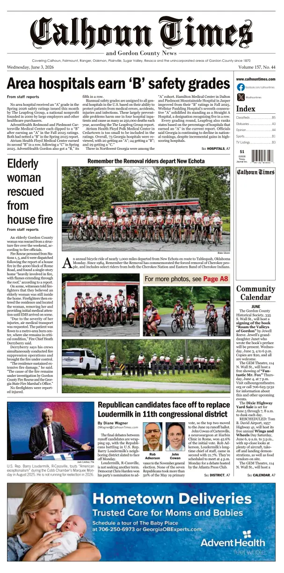 Cover of Calhoun Times
