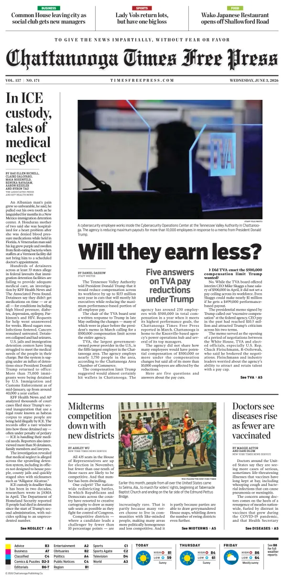 Cover of Chattanooga Times Free Press