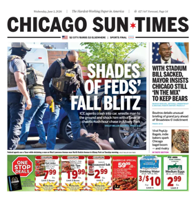 Cover of Chicago Sun-Times
