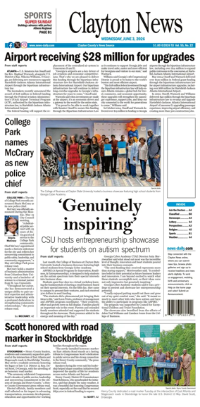 Cover of Clayton News