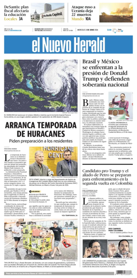 Cover of El Nuevo Herald