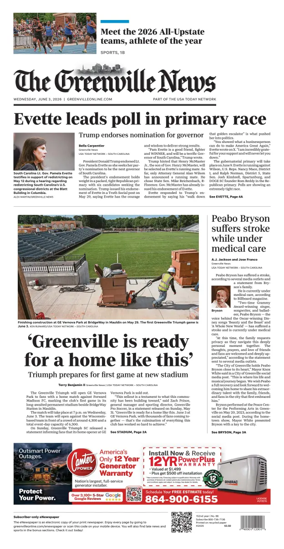 Cover of The Greenville News