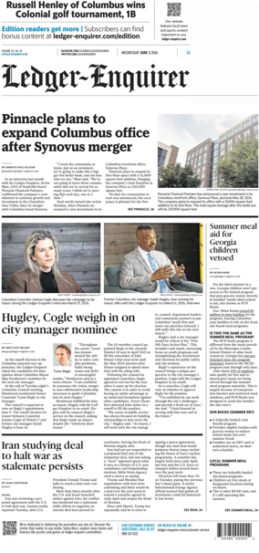 Cover of Ledger-Enquirer