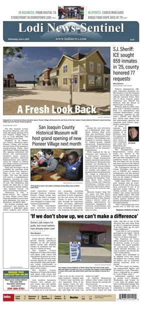 Cover of Lodi News-Sentinel