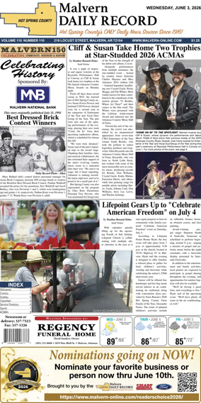 Cover of Malvern Daily Record