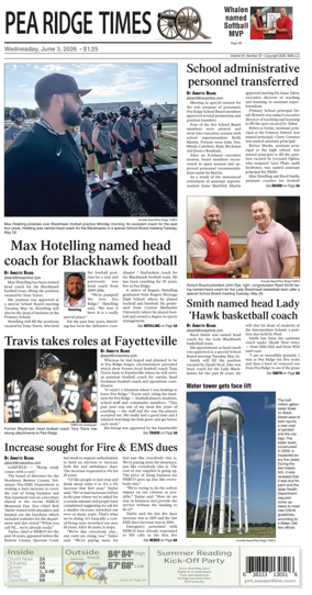 Cover of Pea Ridge Times
