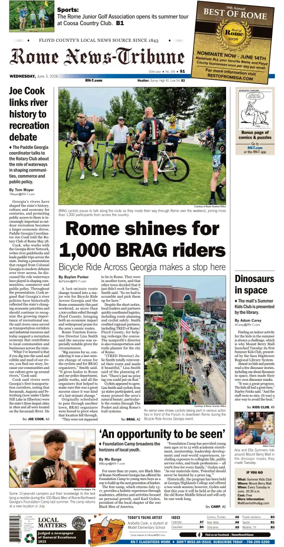 Cover of Rome News-Tribune