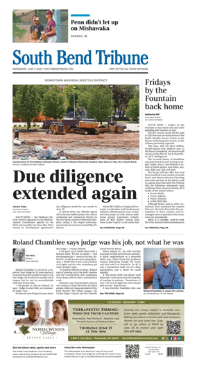 Cover of South Bend Tribune