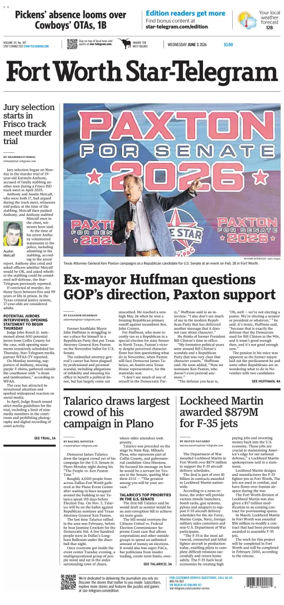 Cover of Star-Telegram