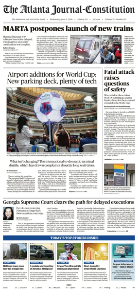 Cover of The Atlanta Journal-Constitution