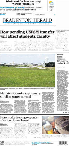 Cover of The Bradenton Herald
