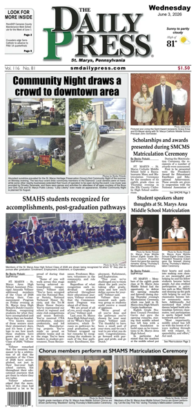 Cover of The Daily Press