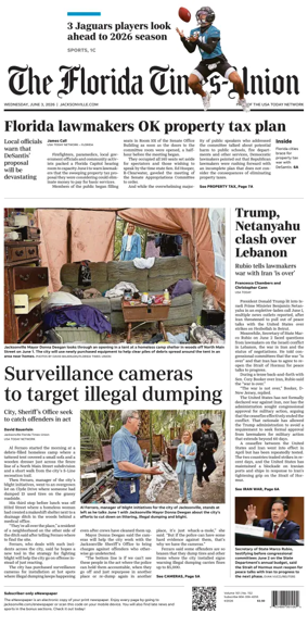 Cover of The Florida Times-Union